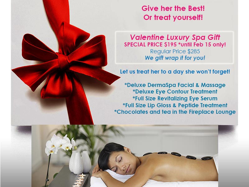 Valentine's Spa Special Ajax Pickering Facial Massage Gift Sale